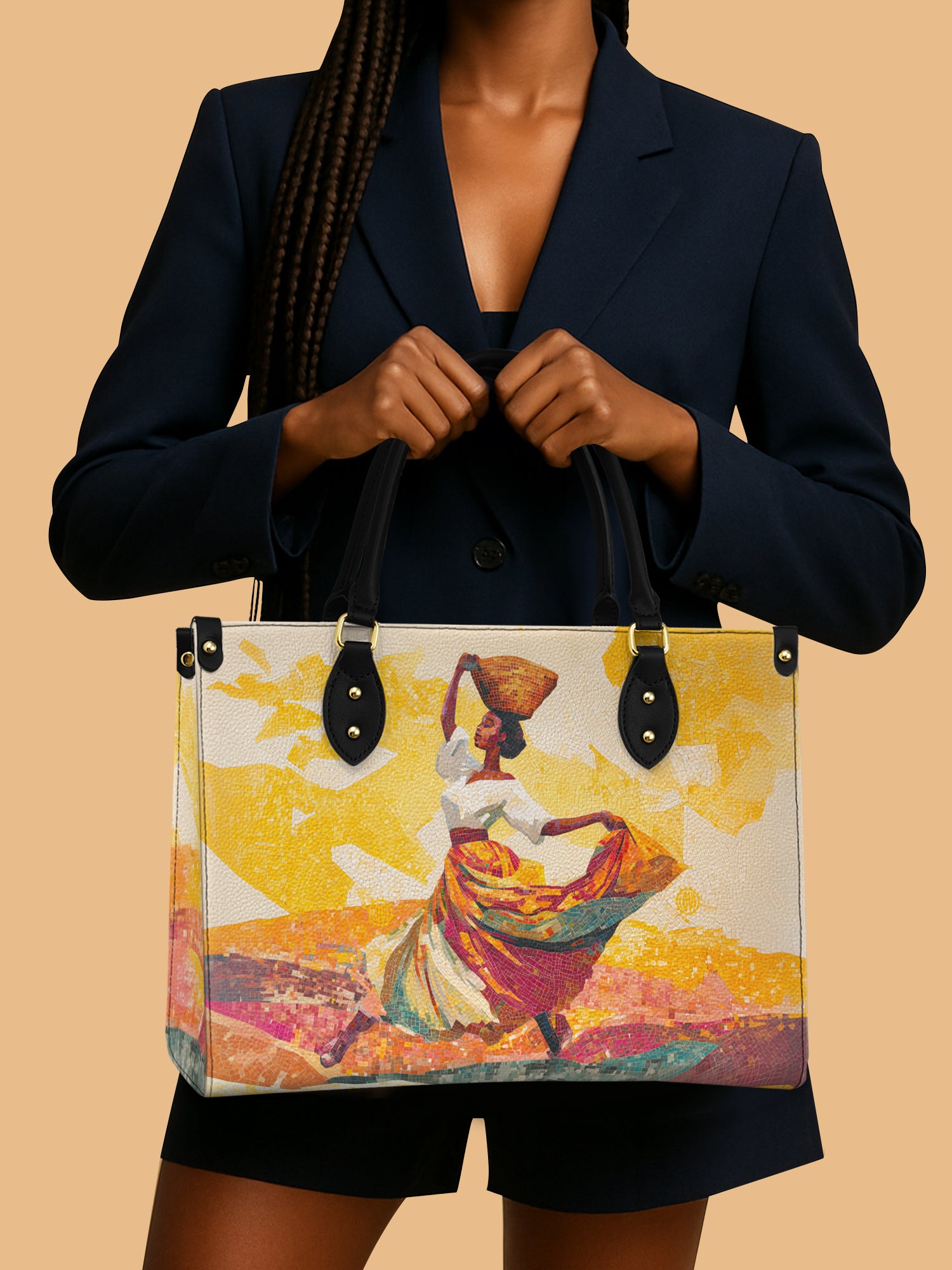 Echoes Of the Dance Premium Leather Handbag QR0TD102