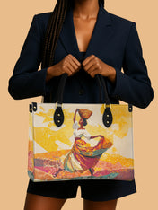 Echoes Of the Dance Premium Leather Handbag QR0TD102