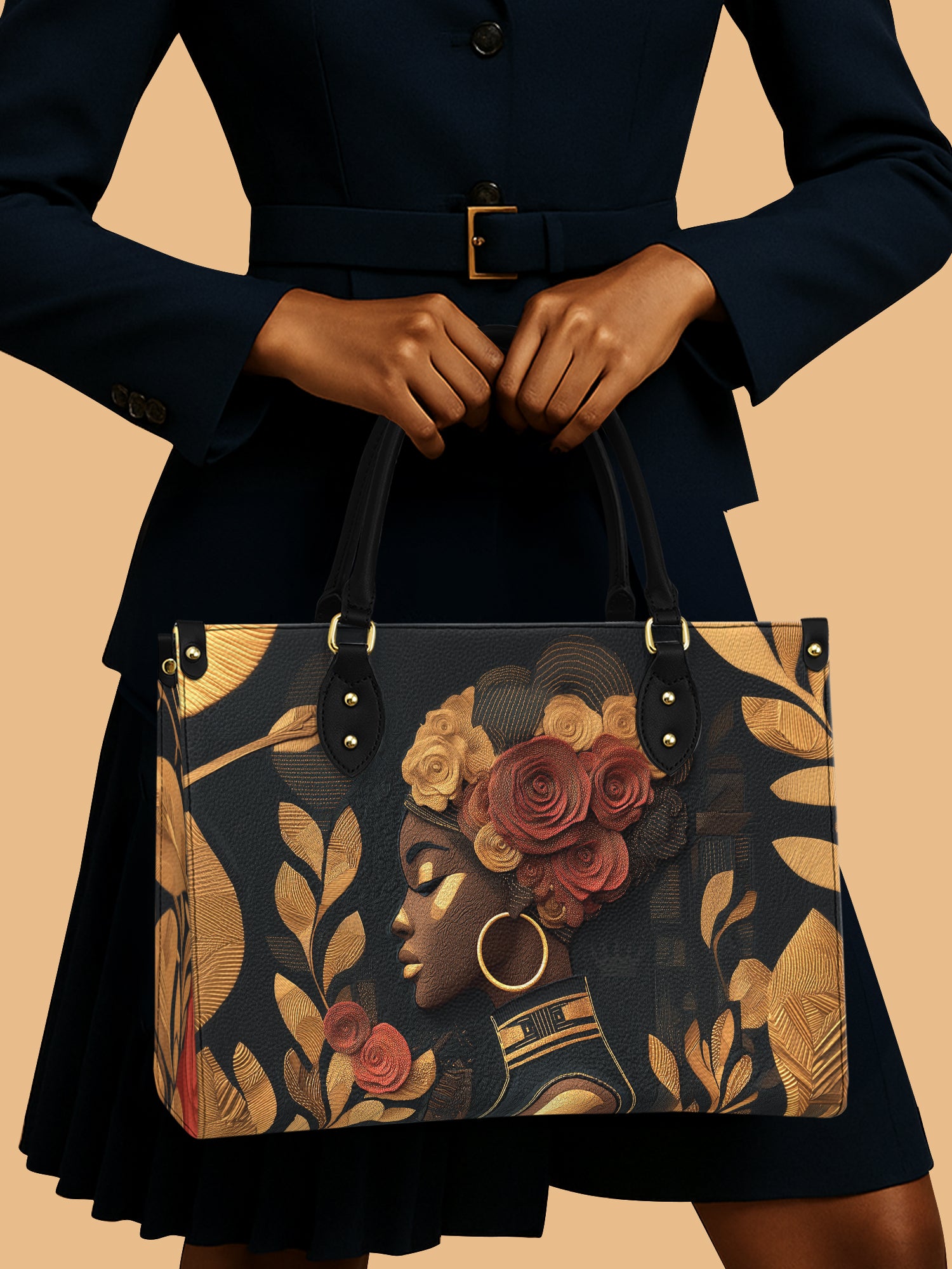 Dustlight Bloom Premium Leather Handbag QR0XD183