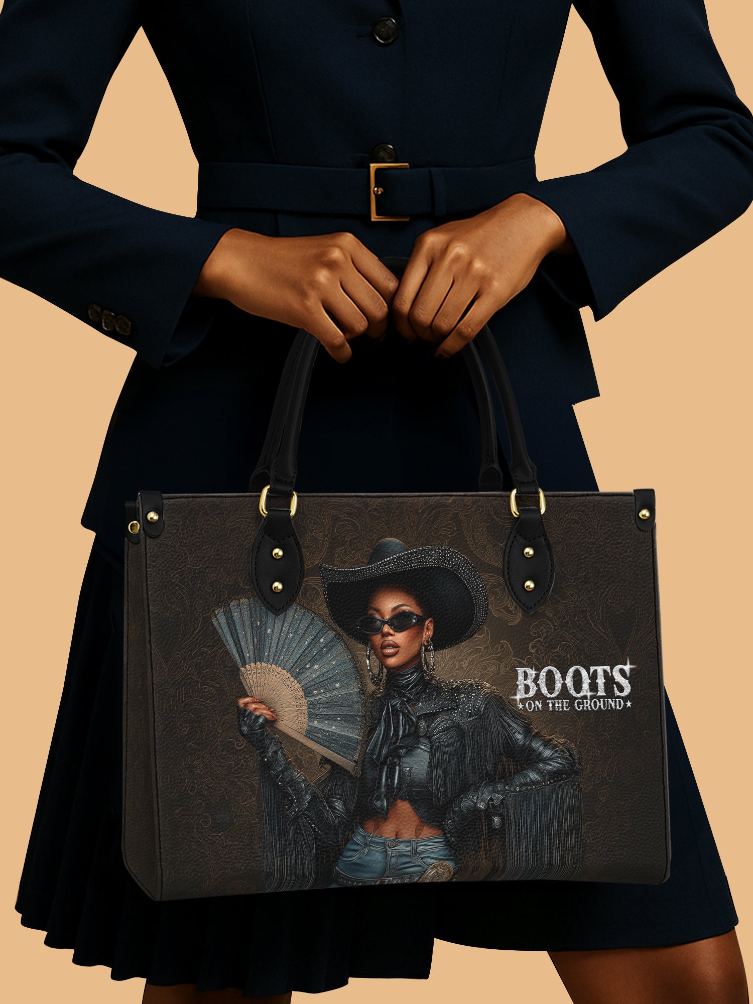 Color Strong Premium Leather Handbag QR0XD228