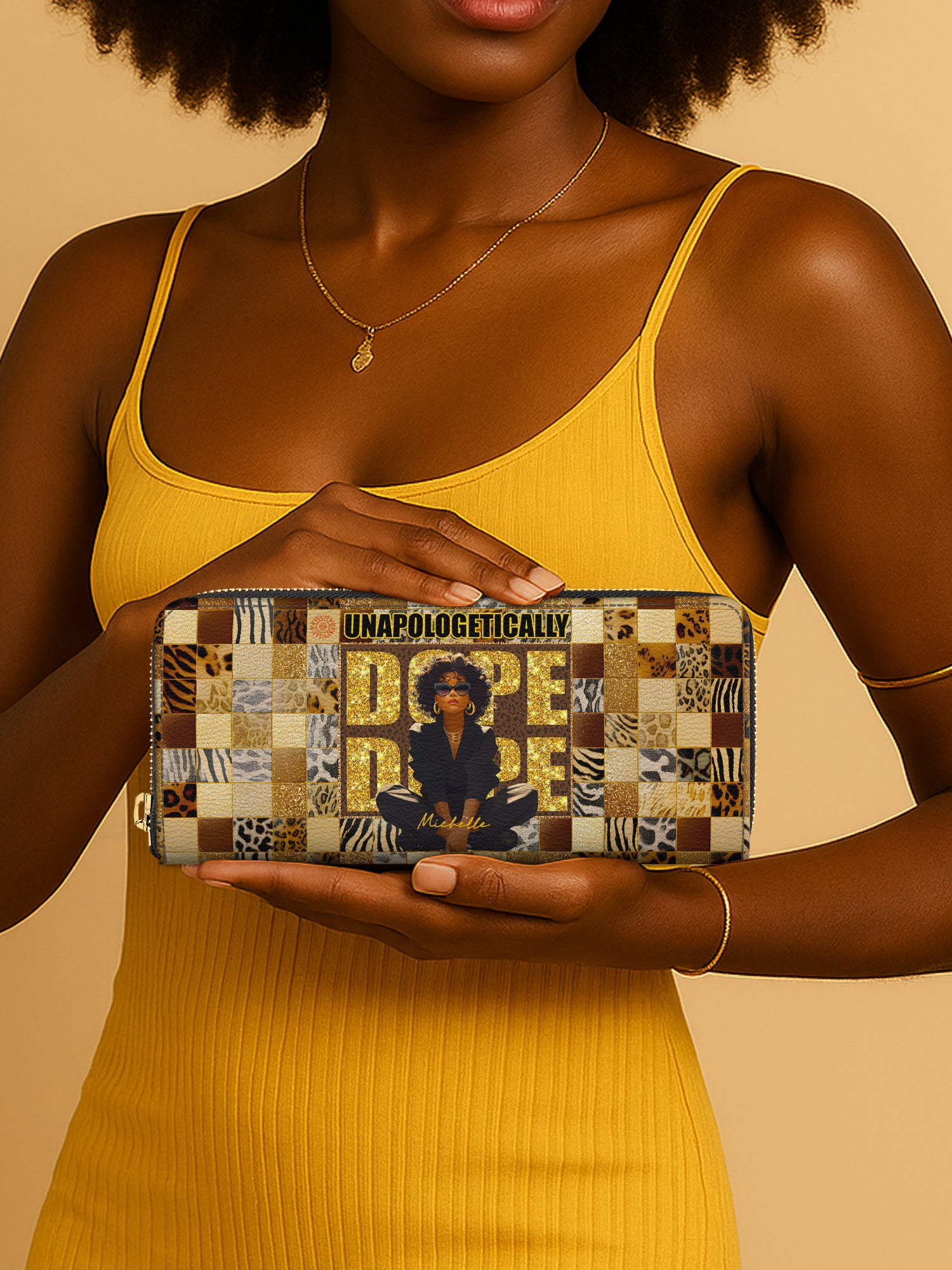 Unapologetically Dope Slimline Zippy Wallet