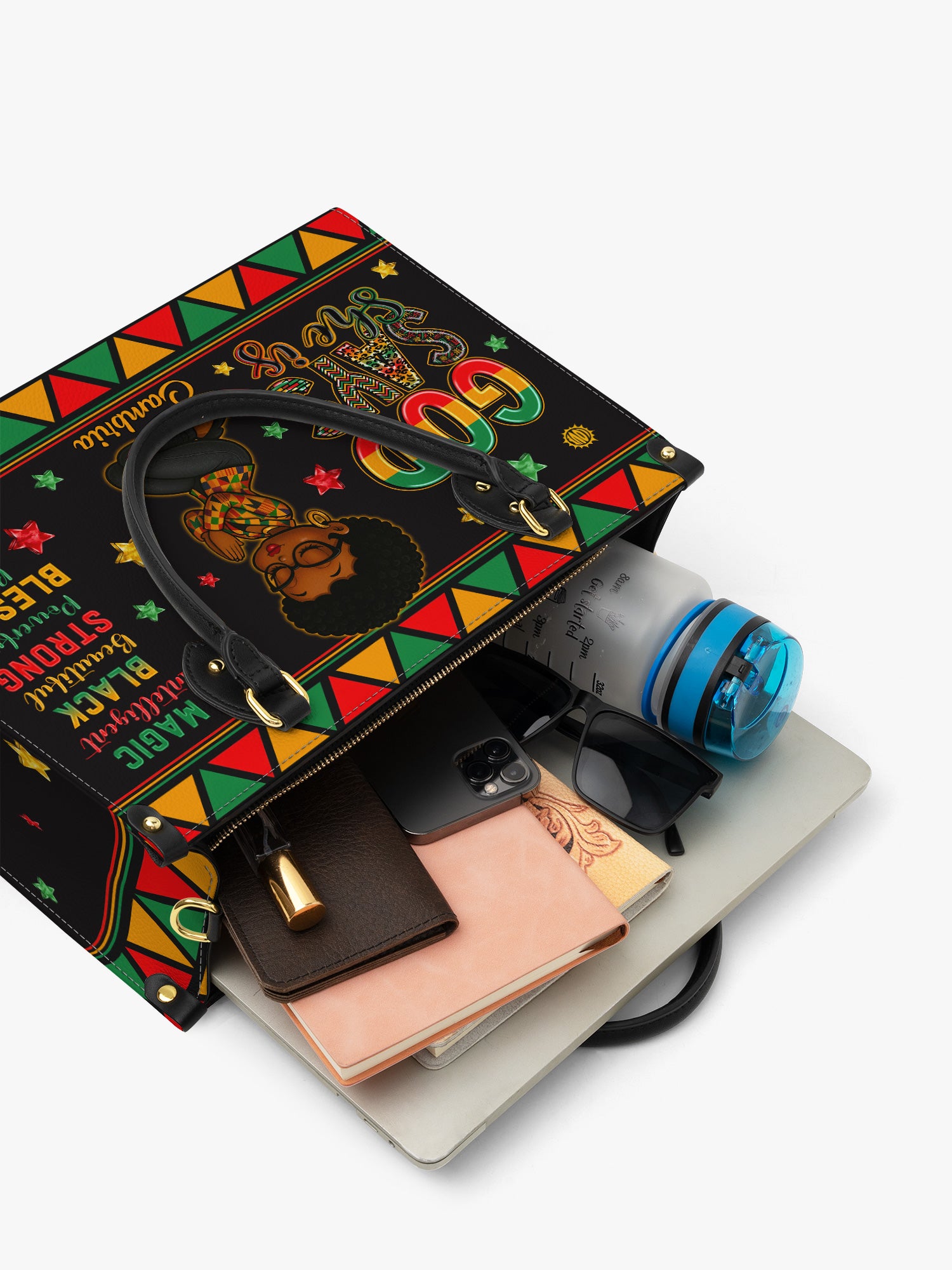 Divine Strength Premium Leather Handbag