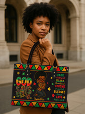 Divine Strength Premium Leather Handbag