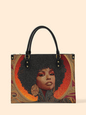 Melanin Muse Premium Leather Handbag QR0XD225