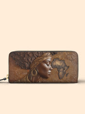 African Roots Slimline Zippy Wallet QR0TD162