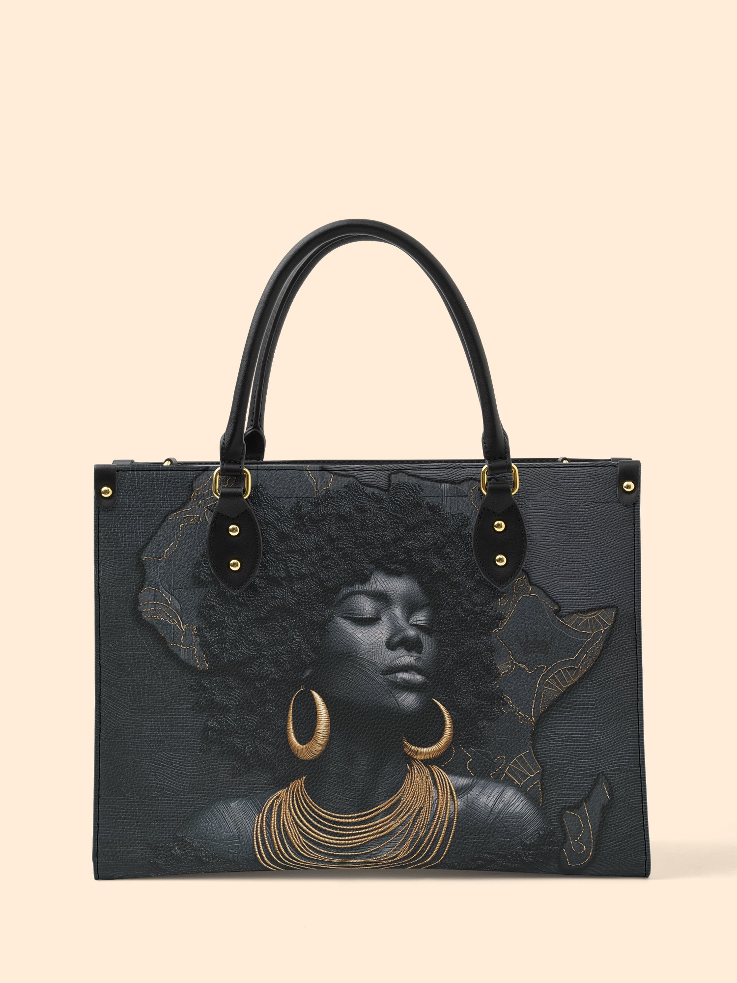 Back To Africa Premium Leather Handbag QR0TD155