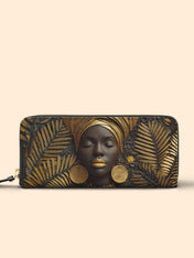 Gilded Roots Slimline Zippy Wallet QR0TD049