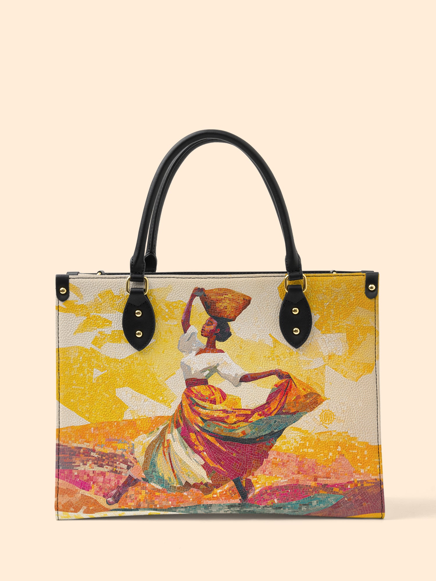 Echoes Of the Dance Premium Leather Handbag QR0TD102