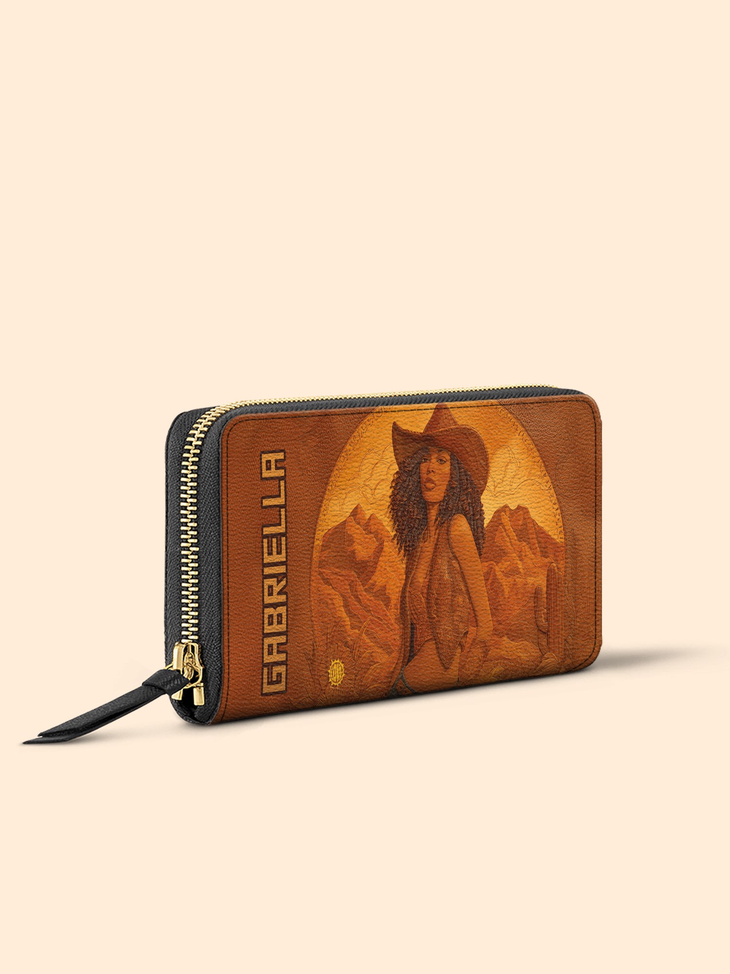 Western Queen Slimline Zippy Wallet