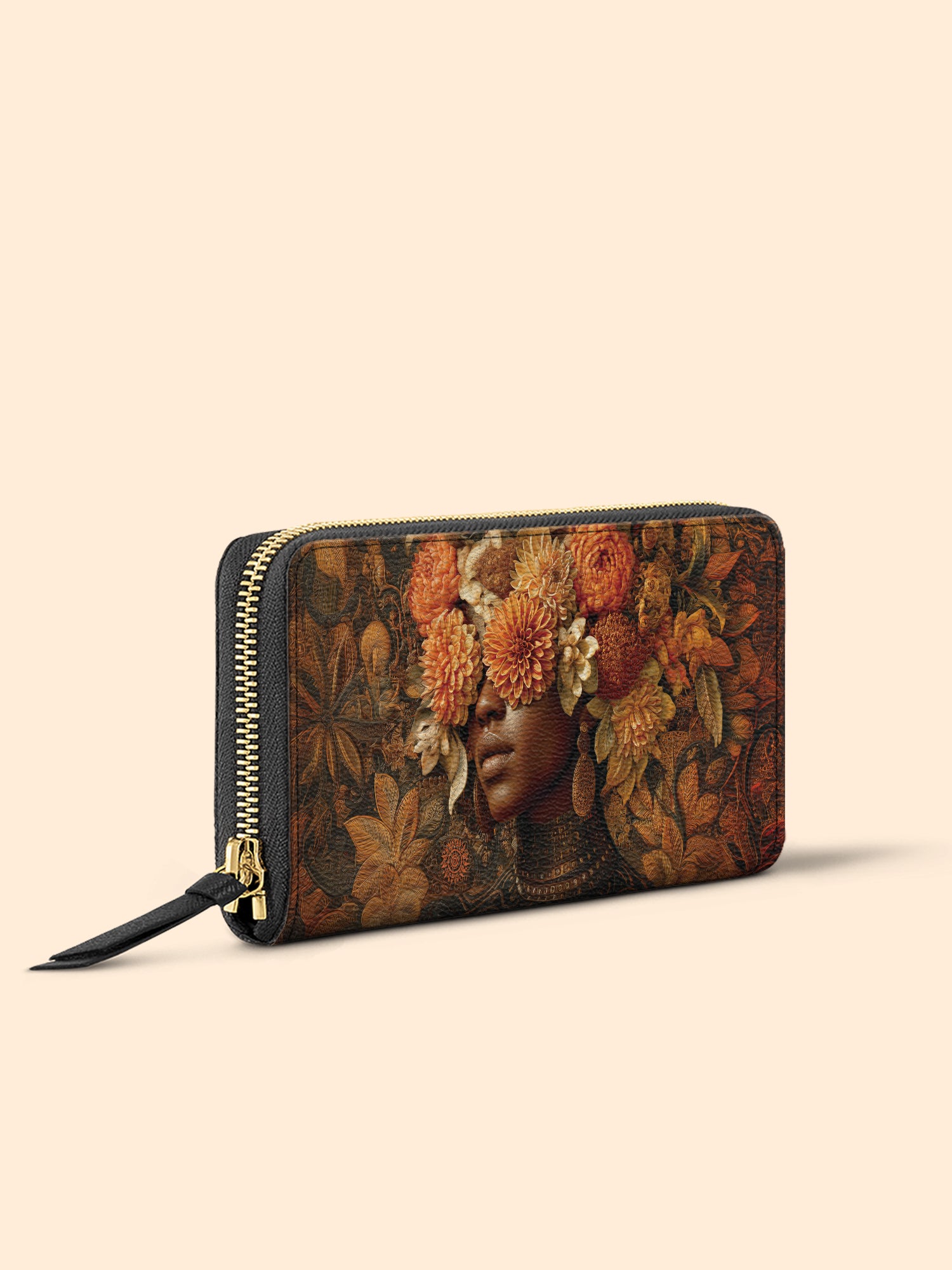 The Unveiling Bloom Slimline Zippy Wallet QR0TV034