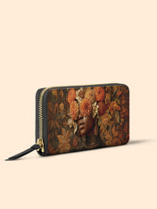 The Unveiling Bloom Slimline Zippy Wallet QR0TV034
