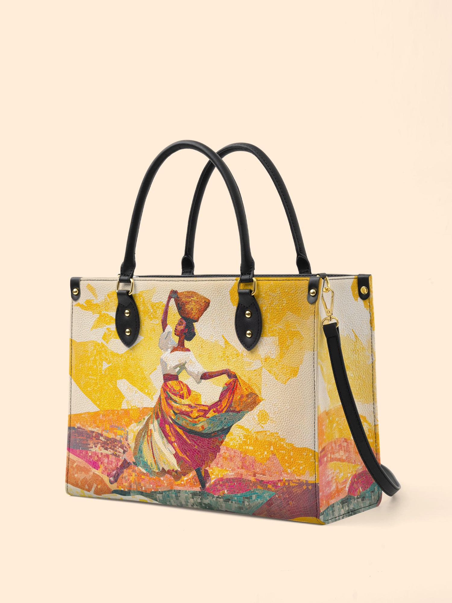 Echoes Of the Dance Premium Leather Handbag QR0TD102