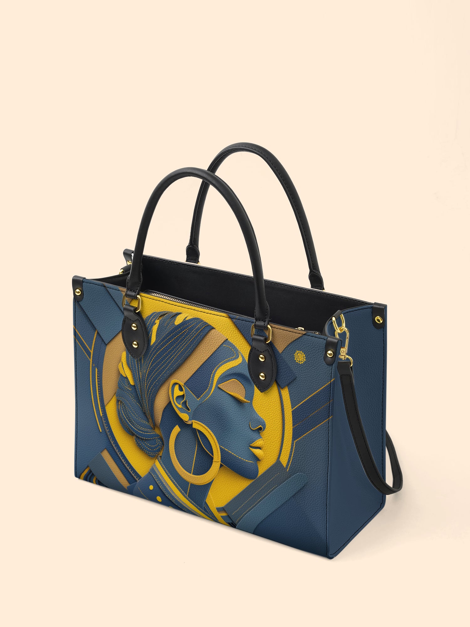 Glowing Essence Premium Leather Handbag QR0TD135