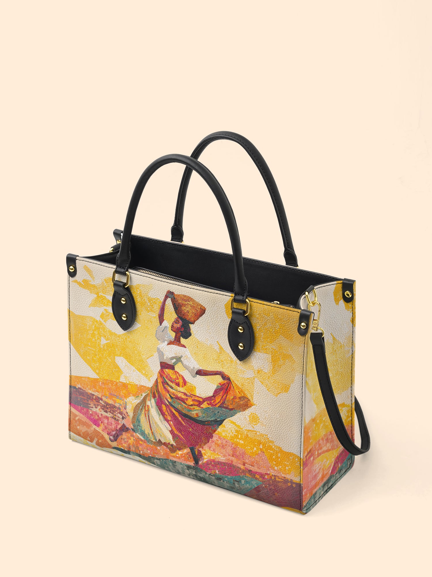 Echoes Of the Dance Premium Leather Handbag QR0TD102