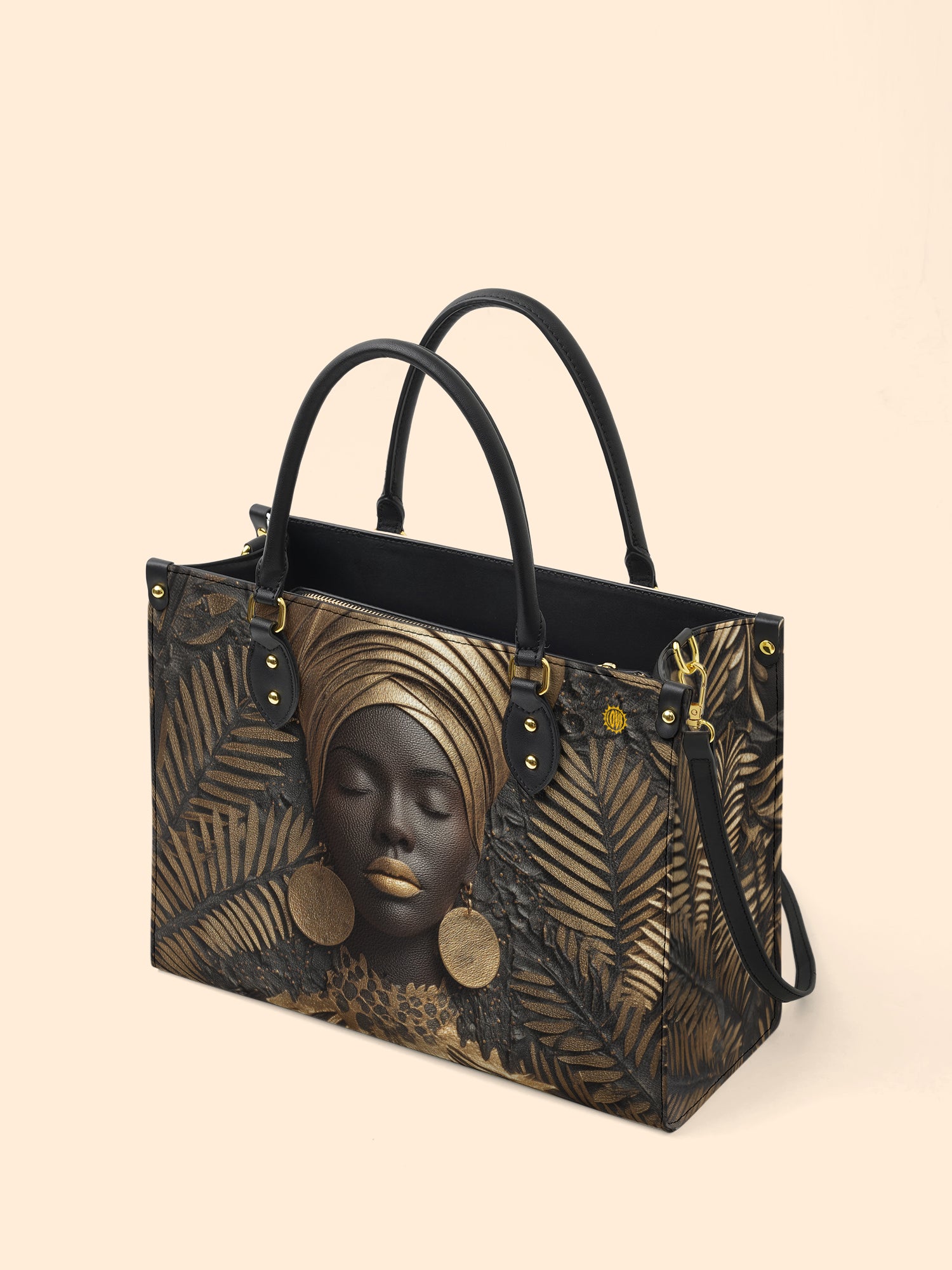 Gilded Roots Premium Leather Handbag QR0TD125