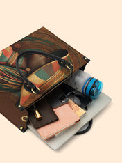 Veiled Pride Premium Leather Handbag QR0TV023