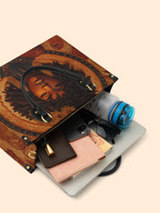 Obsidian Muse Premium Leather Handbag QR0XD227