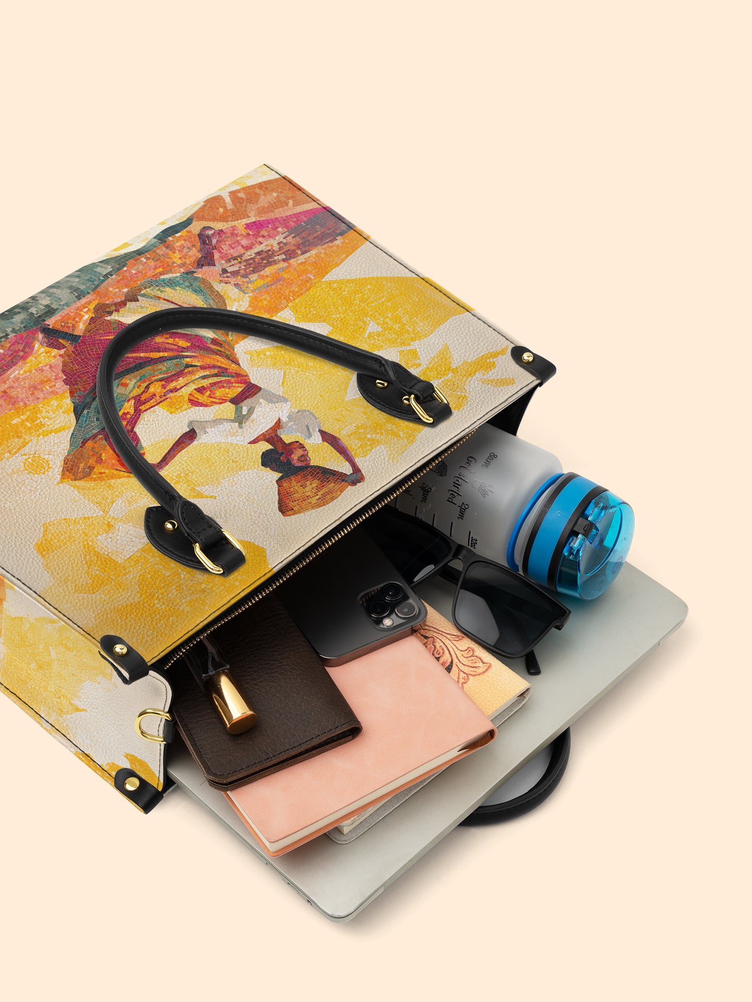 Echoes Of the Dance Premium Leather Handbag QR0TD102