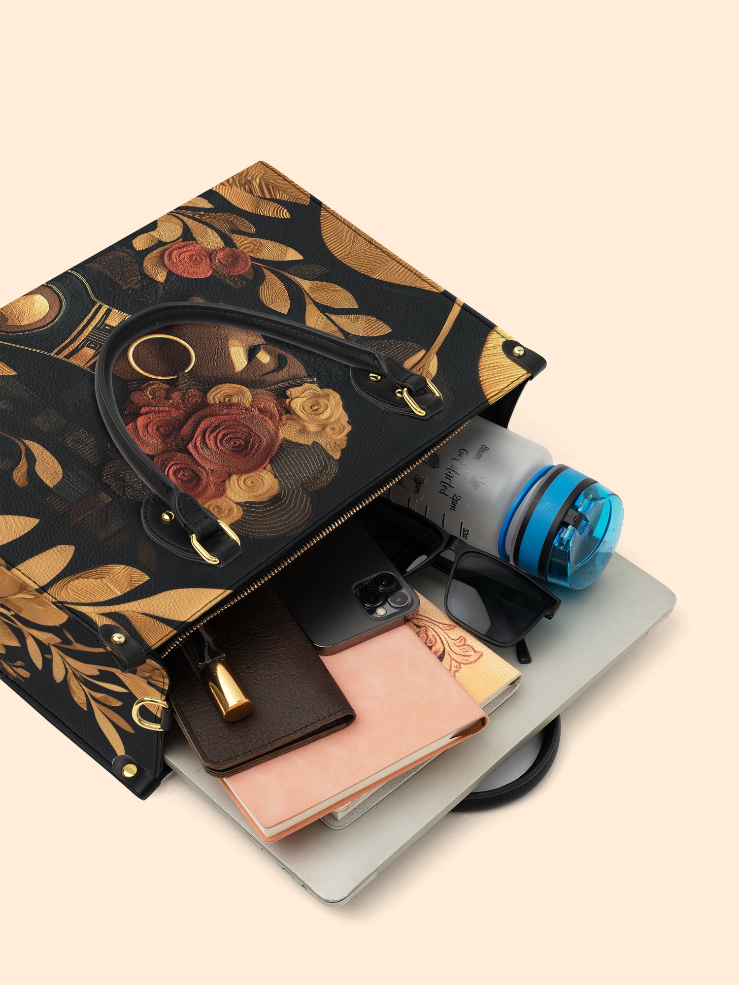 Dustlight Bloom Premium Leather Handbag QR0XD183