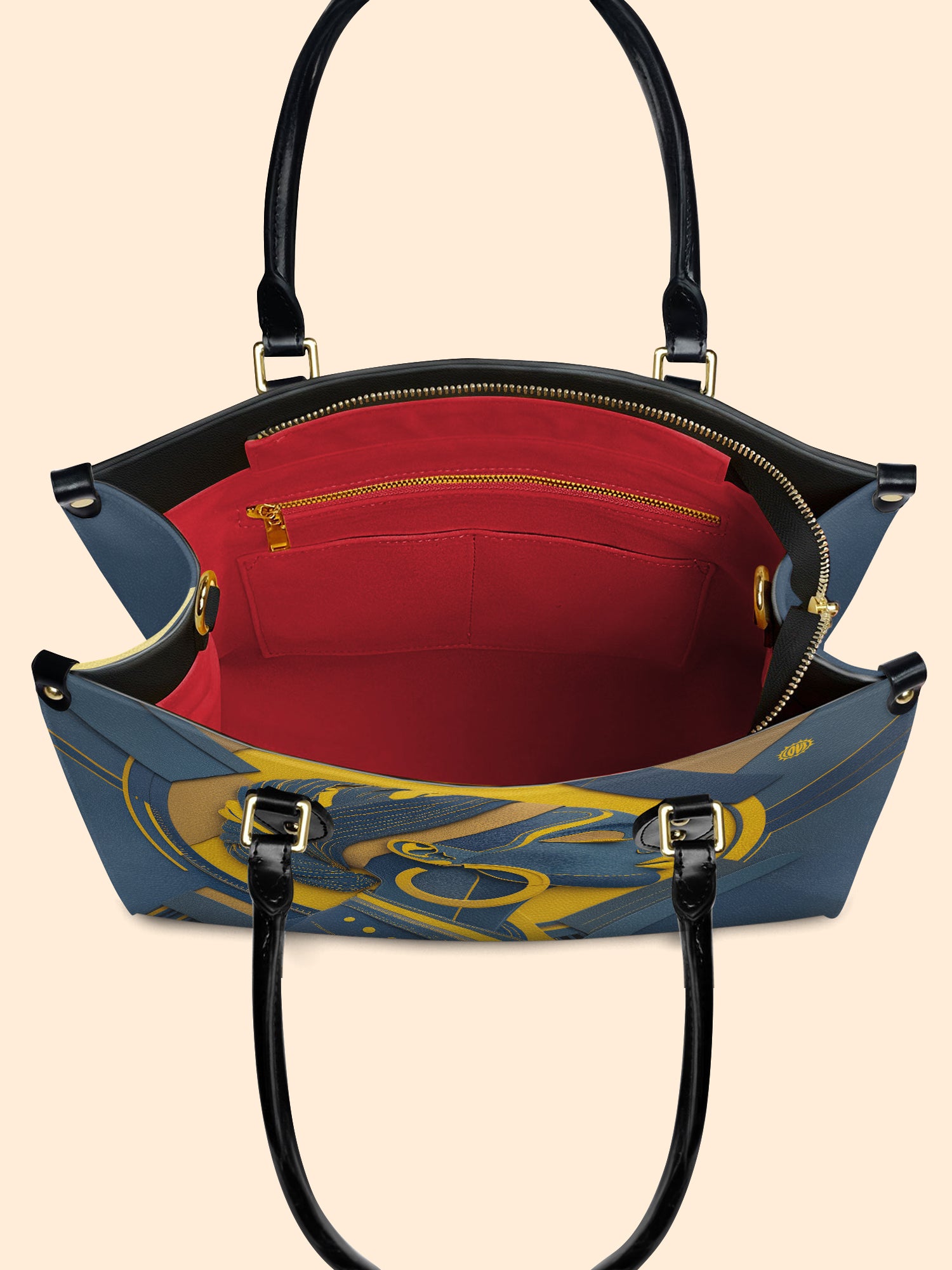 Glowing Essence Premium Leather Handbag QR0TD135