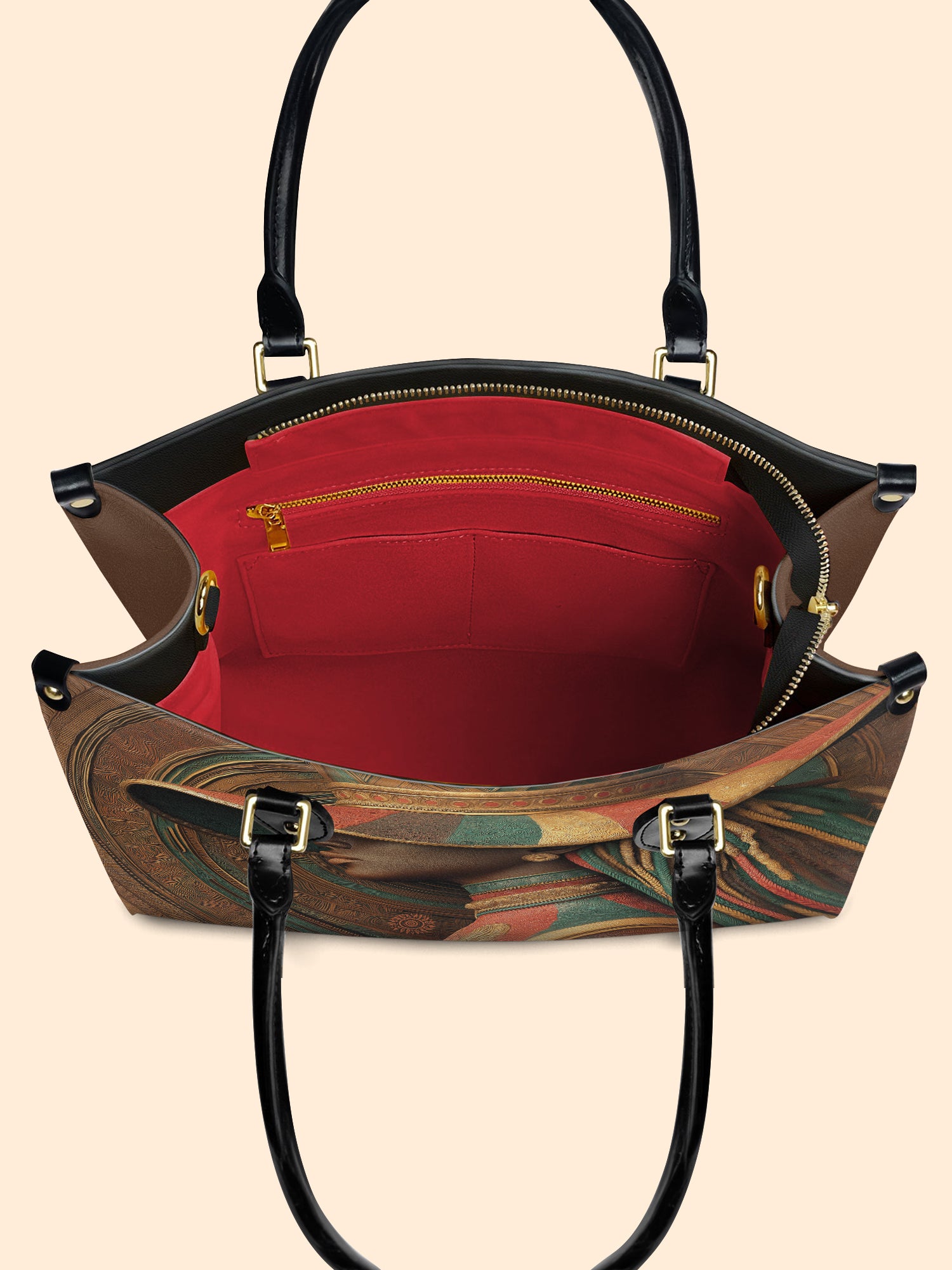 Veiled Pride Premium Leather Handbag QR0TV023