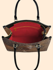 African Roots Premium Leather Handbag QR0TD157