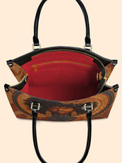 Obsidian Muse Premium Leather Handbag QR0XD227