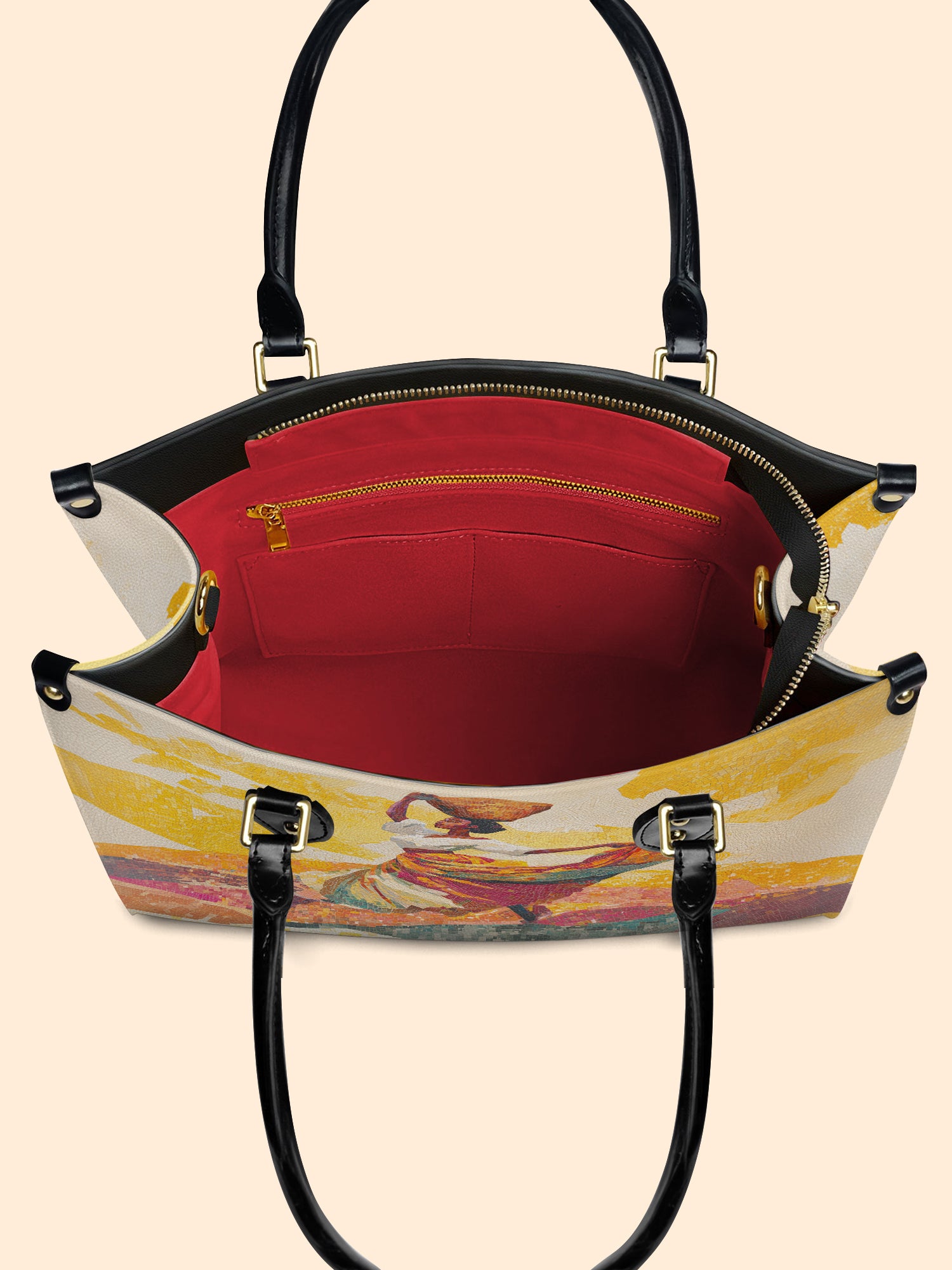 Echoes Of the Dance Premium Leather Handbag QR0TD102