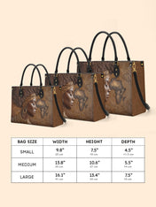 African Roots Premium Leather Handbag QR0TD157