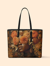 The Unveiling Bloom Sleek Leather Tote QR0TV033