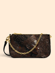 Crown Bloom Classic Zip Pochette QR0XD190