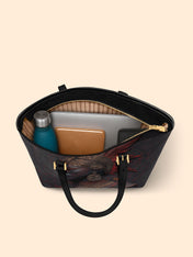 Inferno Spirit Sleek Leather Tote QR0TD065