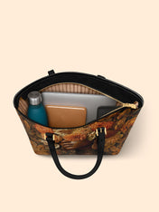 The Unveiling Bloom Sleek Leather Tote QR0TV033