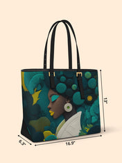 Knots Of Glor Sleek Leather Tote QR0TD113