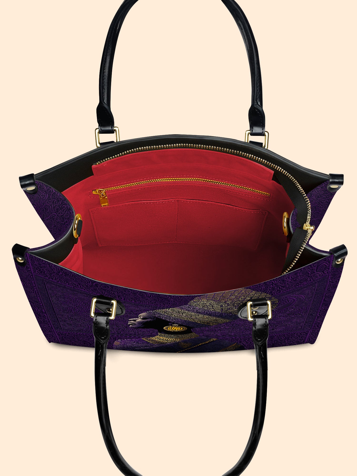 Regal Silence Premium Leather Handbag QR0TV173