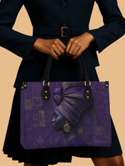 Violet Grace Premium Leather Handbag QR0TV177