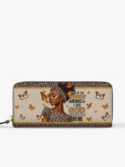 Butterfly Beauty Slimline Zippy Wallet