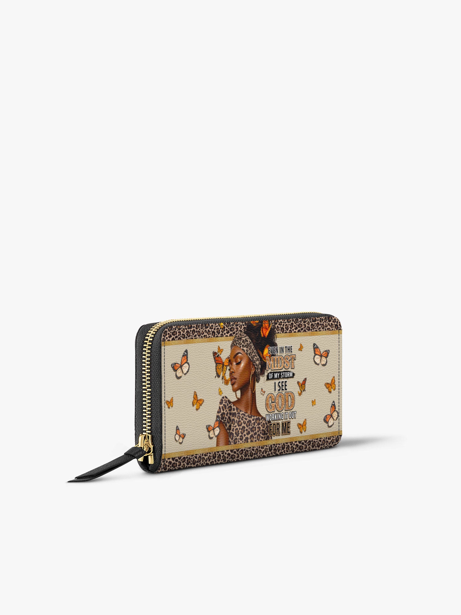 Butterfly Beauty Slimline Zippy Wallet