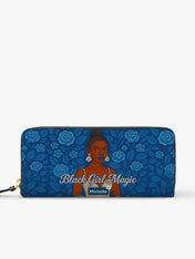 Black Girl Magic Slimline Zippy Wallet