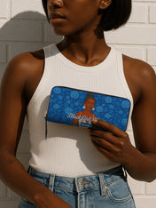 Black Girl Magic Slimline Zippy Wallet
