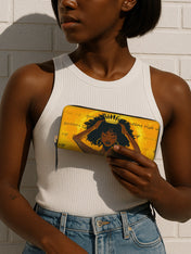 Crown of Resilience Slimline Zippy Wallet