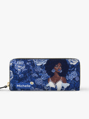 Floral Majesty Slimline Zippy Wallet