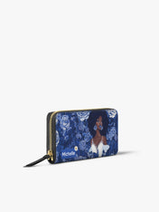 Floral Majesty Slimline Zippy Wallet