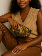 Golden Warrior Slimline Zippy Wallet