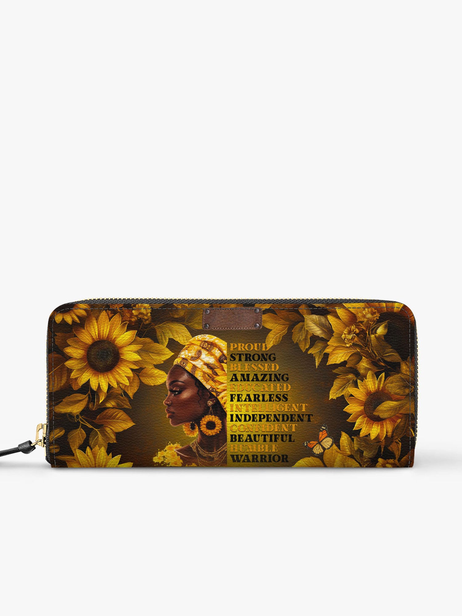 Golden Warrior Slimline Zippy Wallet