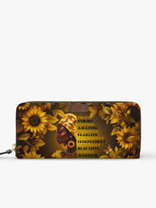 Golden Warrior Slimline Zippy Wallet