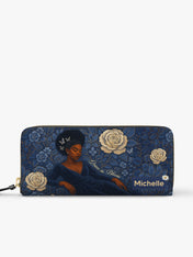 Grace in Bloom Slimline Zippy Wallet