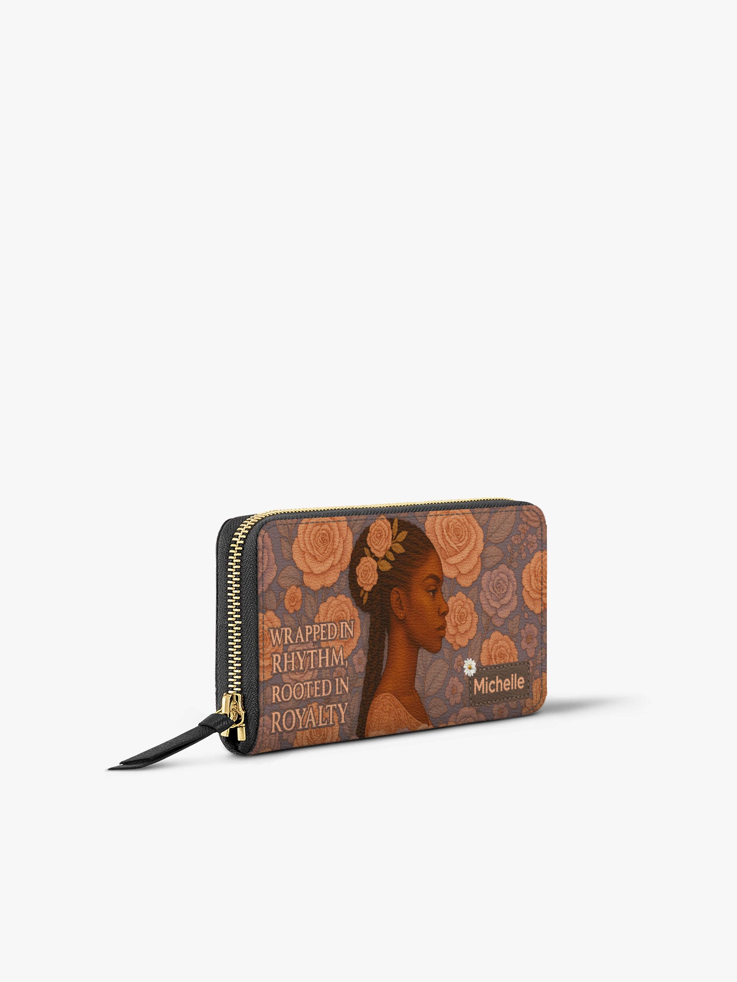 Rooted in Royalty Slimline Zippy Wallet