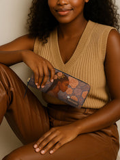 Rooted in Royalty Slimline Zippy Wallet