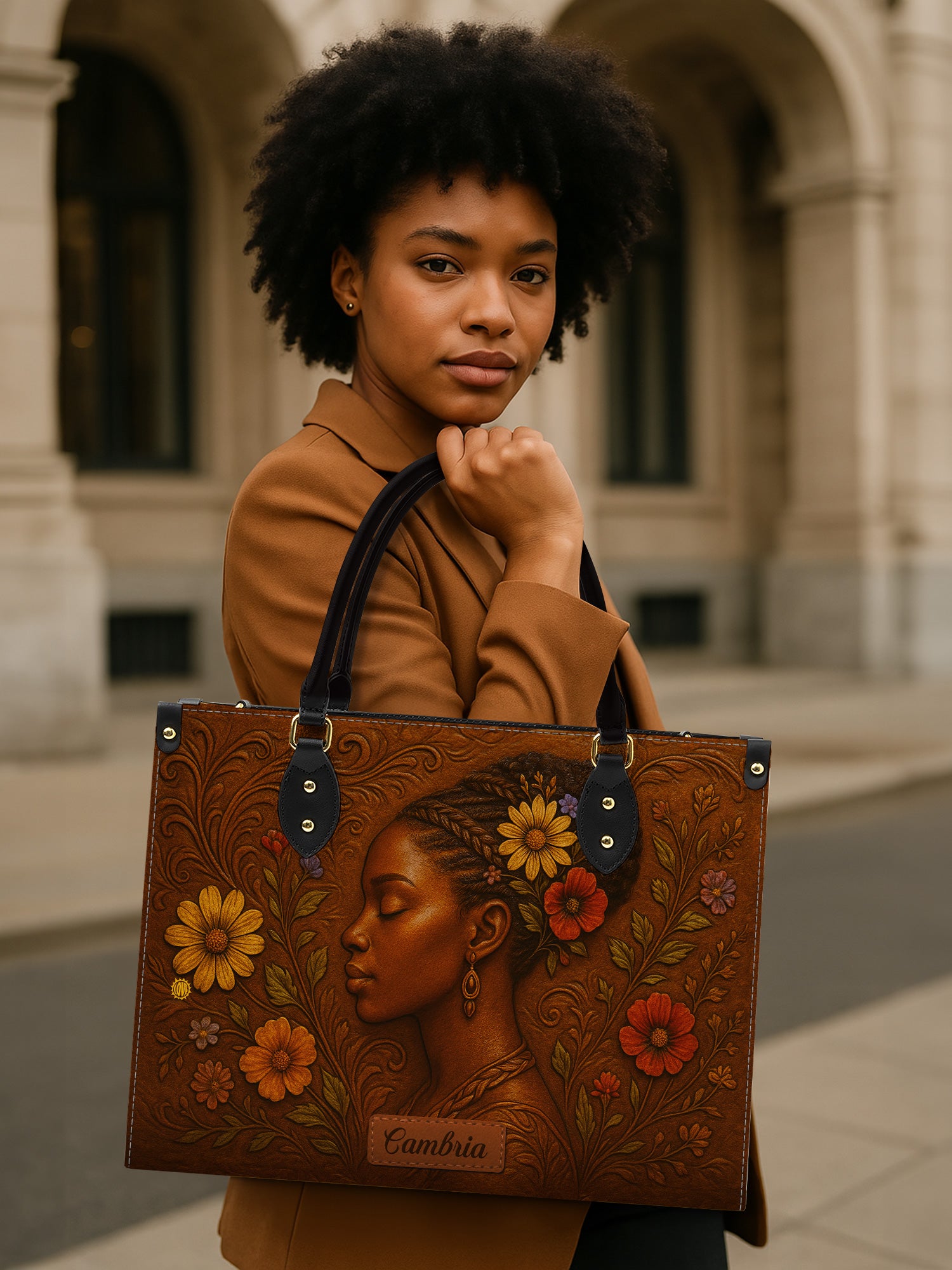 Vibrant Shades Premium Leather Handbag